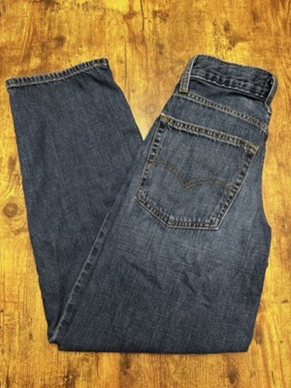 Levi's Baggy Dad Jeans in Dark Indigo Wash - Size 23 #260